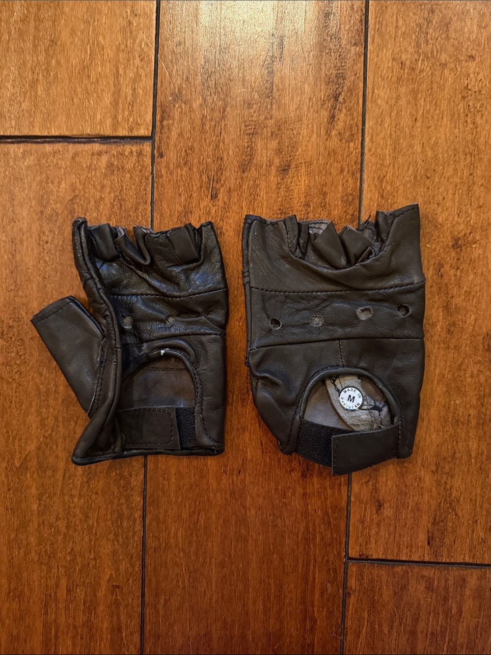 Brown Fingerless Costume Driving Gloves Steampunk